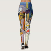 Nog steeds leven met een fruitmandje, Paul Cezanne Leggings (Achterkant)