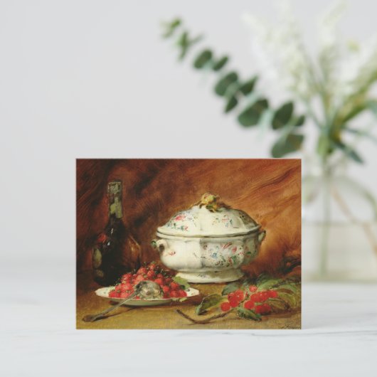 Nog steeds leven met een Soup Tureen Briefkaart (Staand voorkant)