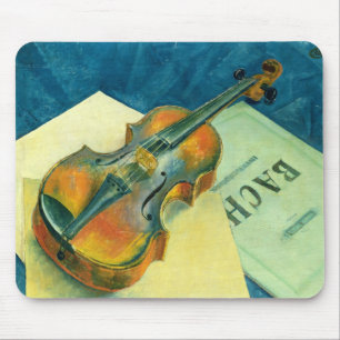 Nog steeds leven met een Violin, 1921 Muismat