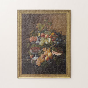 Nog steeds leven met fruit legpuzzel