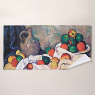 Nog steeds leven met fruit, Paul Cezanne Badhanddoek