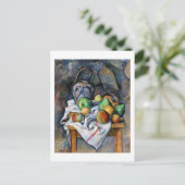 Nog steeds leven met fruit, Paul Cezanne Briefkaart (Staand voorkant)