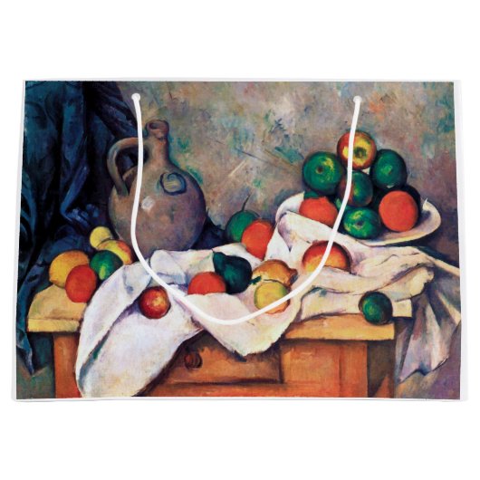 Nog steeds leven met fruit, Paul Cezanne Groot Cadeauzakje (Voorkant)