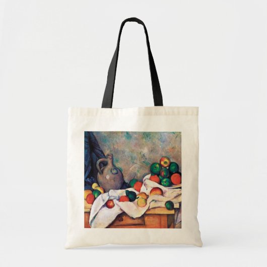 Nog steeds leven met fruit, Paul Cezanne Tote Bag (Voorkant)