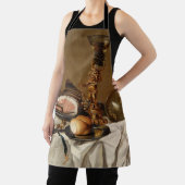 Nog steeds leven met ham, boeken en sierschepen schort (Insitu)