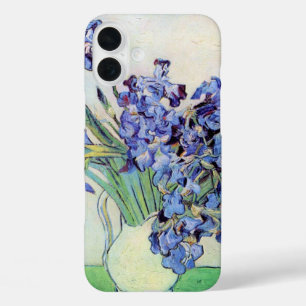 Nog steeds leven met Irises door Vincent van Gogh iPhone 16 Plus Hoesje