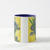 Nog steeds leven met Irises door Vincent Van Gogh Mok (Midden)