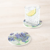 Nog steeds leven met Irises door Vincent van Gogh Zandsteen Onderzetter (Zijkant)