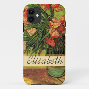 Nog steeds leven met Oleanders en Boeken, Van Gogh iPhone 11 Hoesje