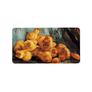 Nog steeds leven met Quince Pears door Vincent van Etiket