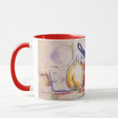 Nog steeds leven met Saucepan door Paul Cezanne Mok (Links)