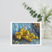 Nog steeds leven met schilderingen van Pears Van G Briefkaart (Staand voorkant)