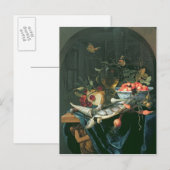 Nog steeds leven met vispest briefkaart (Voorkant / Achterkant)