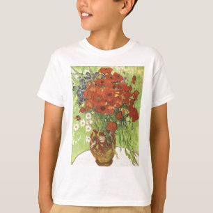 Nog steeds leven - Rode papaver en bruinvissen T-shirt