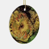 Nog steeds leven Twee sneeuwbloemen door Vincent v Keramisch Ornament (Rechts)