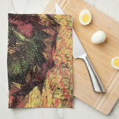 Nog steeds leven Twee sneeuwbloemen door Vincent v Theedoek (Quarter Fold)