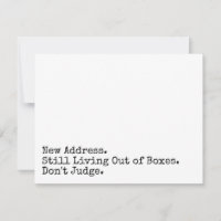 Nog steeds leven uit dozen Niet oordelen plezier K