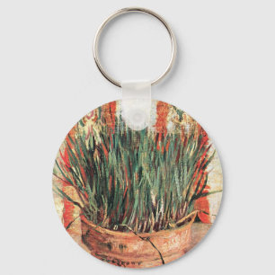 Nog steeds levensbloem met Chives door Vincent van Sleutelhanger