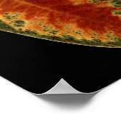 Nog steeds levensechte foto van Leaf Fine Art Poster (Hoek)