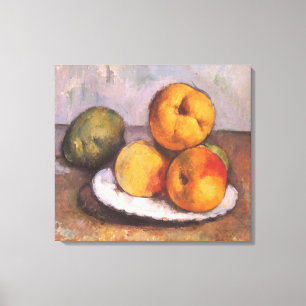 Nog steeds Life Quince, Apples, peren van Paul Cez Canvas Afdruk