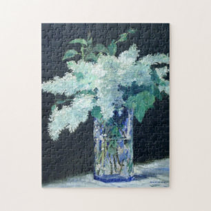 Nog steeds Lila Bouquet door Manet Impressionist Legpuzzel
