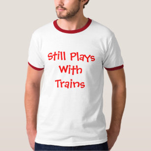 Nog steeds met treinen t-shirt