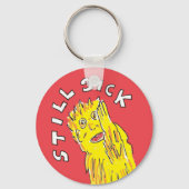 Nog steeds misselijkheid sleutelhanger (Voorkant)