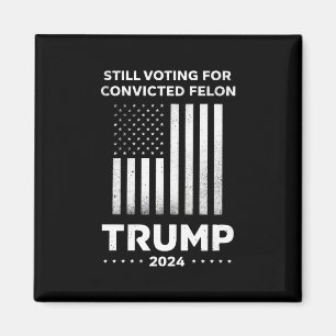 Nog steeds op veroordeelde misdadiger Trump 2024 s Magneet