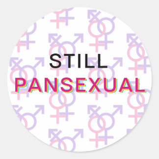 Nog steeds Pansexuele (T&F) Stickers