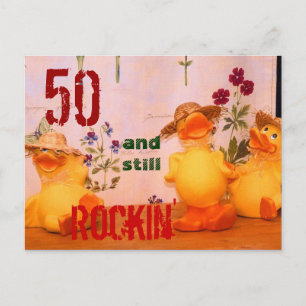 Nog steeds Rockin' Briefkaart