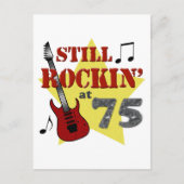 Nog steeds Rockin' op 75 Briefkaart (Voorkant)