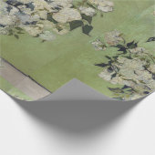 Nog steeds roze rozen in een vaas van Van Gogh Cadeaupapier (Hoek)