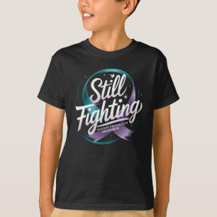 Nog steeds vechten - Suicide Prevention Awareness T-shirt