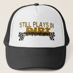 Nog steeds vuil trucker pet