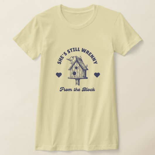 Nog steeds Wrenny van het Blok T-Shirt (Laagn)