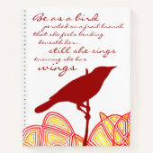 Nog steeds zingt ze notitieboek (Voorkant)