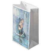 Nog steeds zwemmen Zeemeermin moeder en Baby Baby  Klein Cadeauzakje (Voorkant Gekanteld)