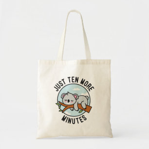 Nog tien minuten tote bag