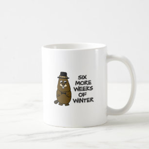 Nog zes weken winter koffiemok