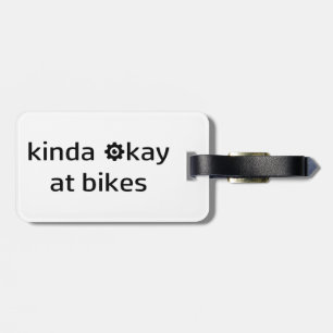 Nogal goed op fietsen bagagelabel