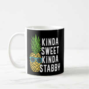 Nogal zoete Kinda Stabby Novelty Punny Koffiemok