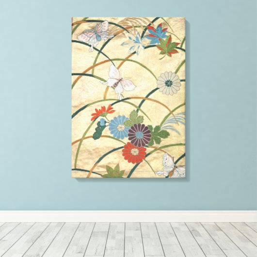 Noh Robe Canvas Afdruk (Insitu (Houten vloer))