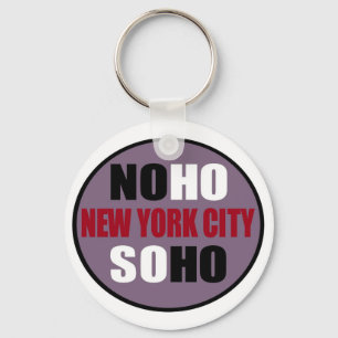 NoHo SoHo New York City Sleutelhanger
