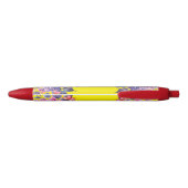 Noir 2 pack nom personnalisé Stylo (Dos)