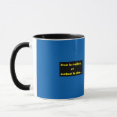 Noir 325 ml Tasse assortie pour le pire (Gauche)