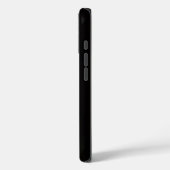 Noir 4 Luxe Coque iPhone 16 Mate, Chimpanzé Serein (Verso / Gauche)
