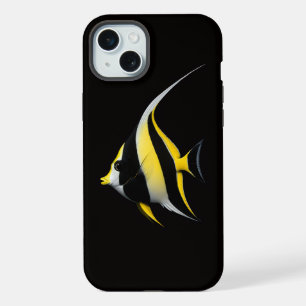 Noir 4 Luxe iPhone 15 Plus, Poisson-ange royal