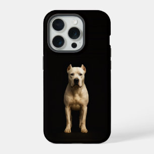 Noir 4 Luxe iPhone 15 Pro, Dogo Argentino Audacieu