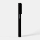 Noir 4 Luxe iPhone 15 Pro Mate, Chat Angora (Côté droit)