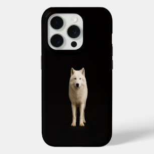 Noir 4 Luxe iPhone 15 Pro Mate Ivoire Loup Arctiqu